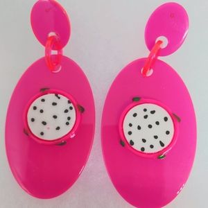 Dragon Fruit Earrings